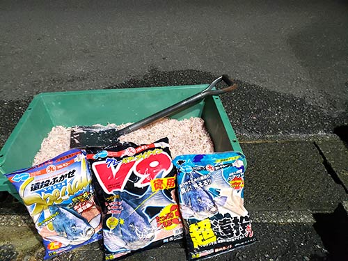 今回の撒き餌