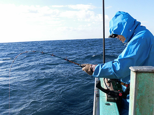 上層まで暴れる、独特のファイトを見せた魚は…