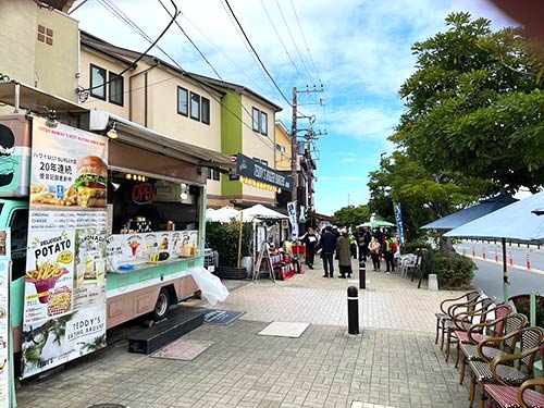 江ノ島グルメロードに目移りしてしまう