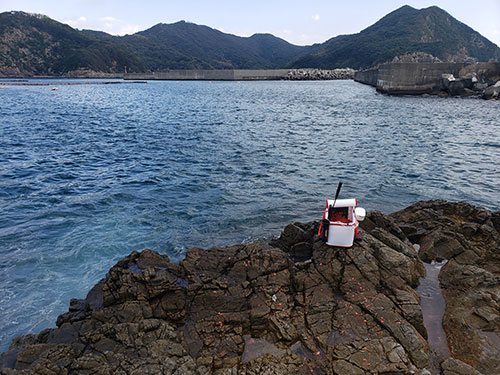 後半の釣り場