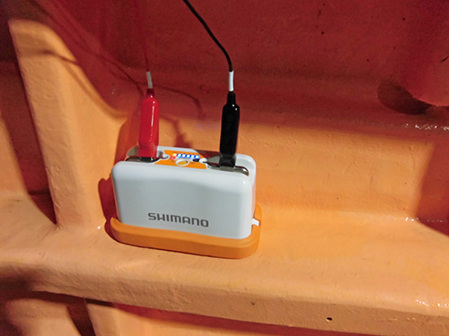 電動リールのバッテリーは持参した方が良い