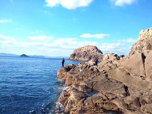大小瀬南東向き釣り場