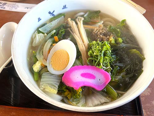 久しぶりの“田吾作うどん”には癒される