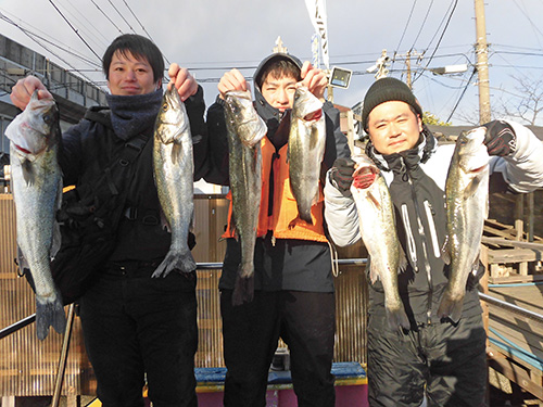 「みんな釣れて楽しめました!」