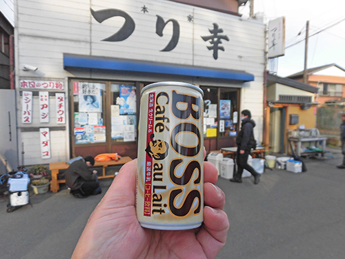 温かい飲み物を頂いて帰路に着いた