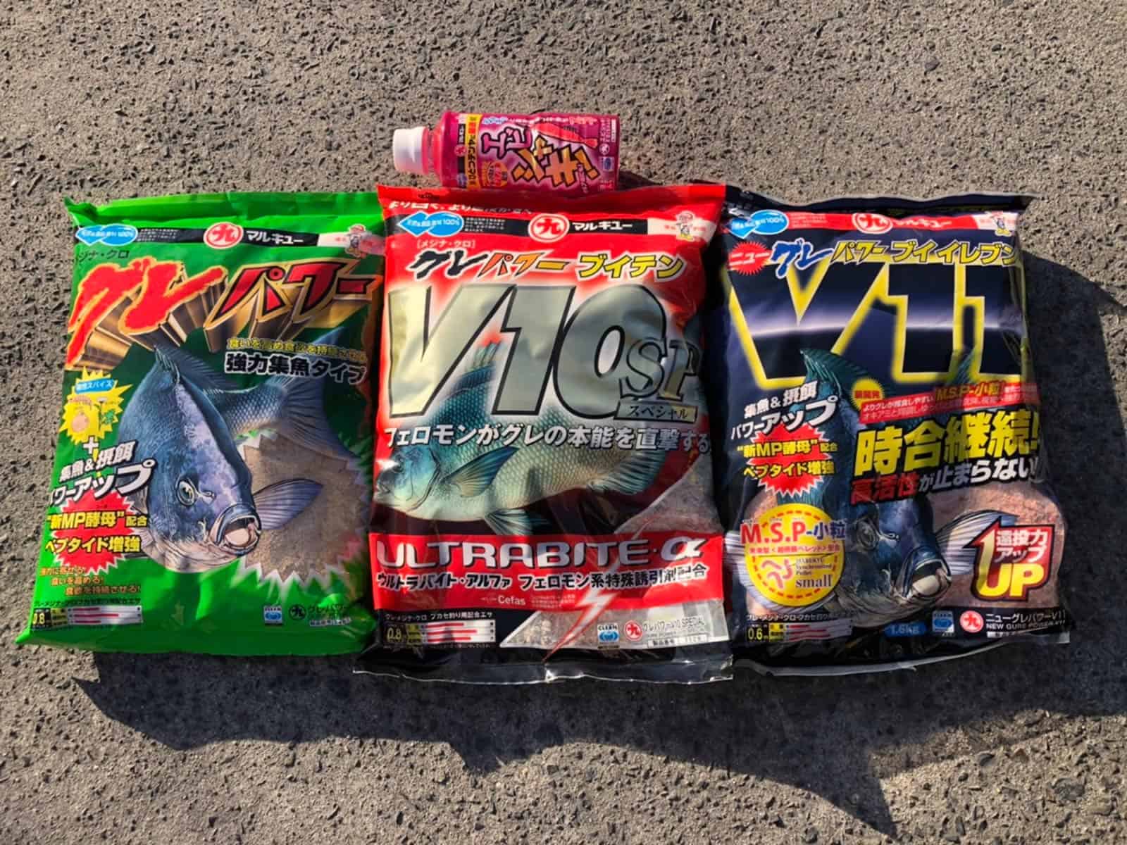今回使用の餌