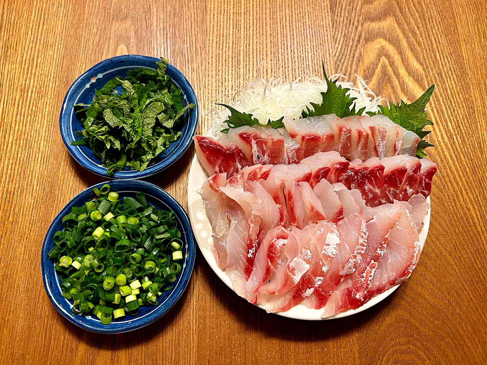 クロダイは、4日間寝かせて刺し身で頂いた