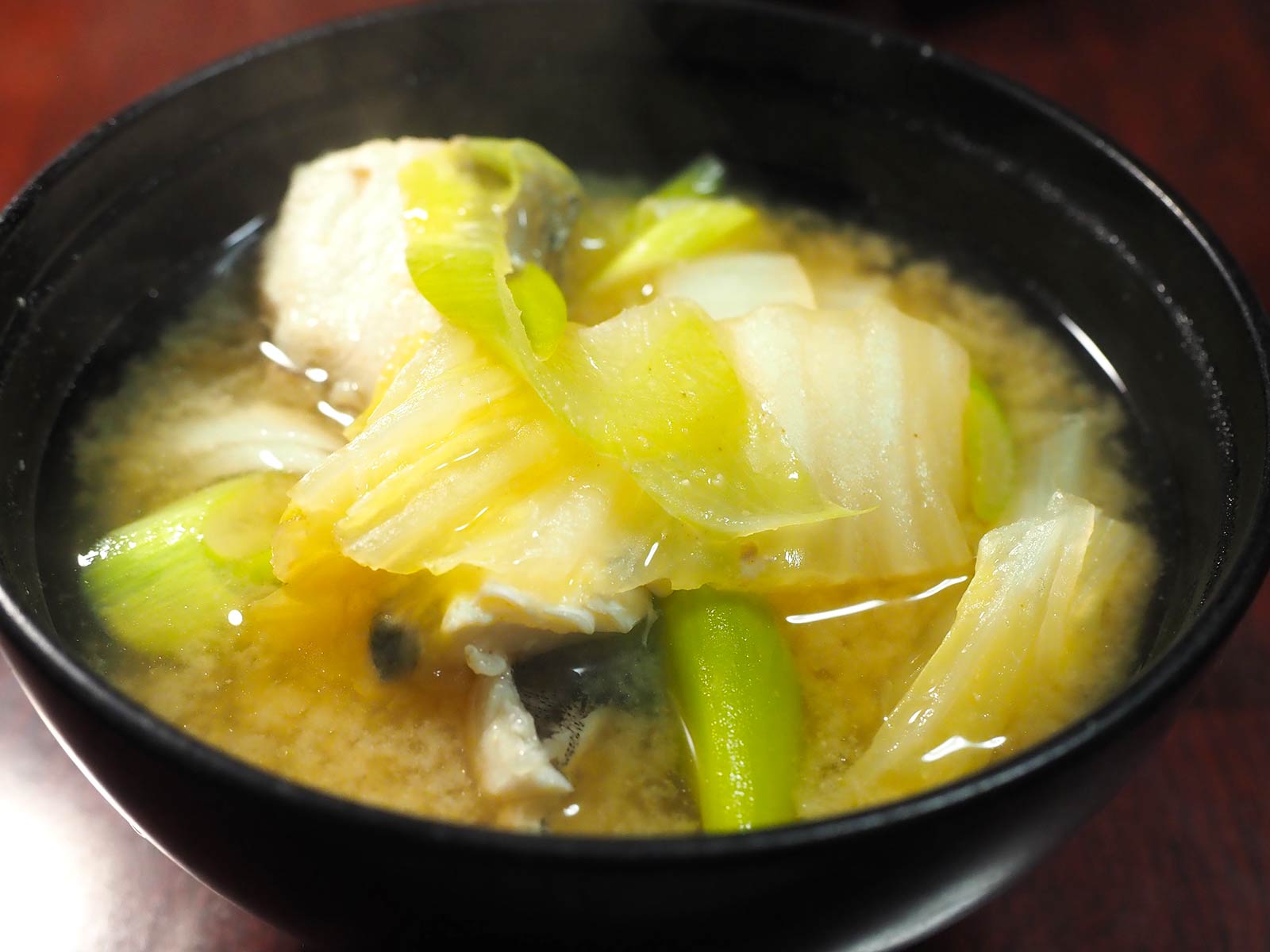 ハラミの味噌汁。これは大正解、凄い旨味が出た。勿論臭みは全くない