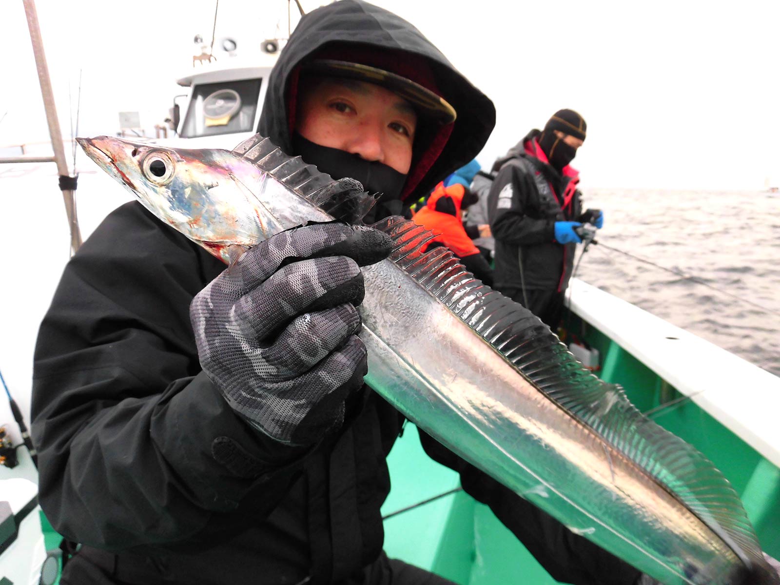 手の合うアングラーから釣果に繋がって…