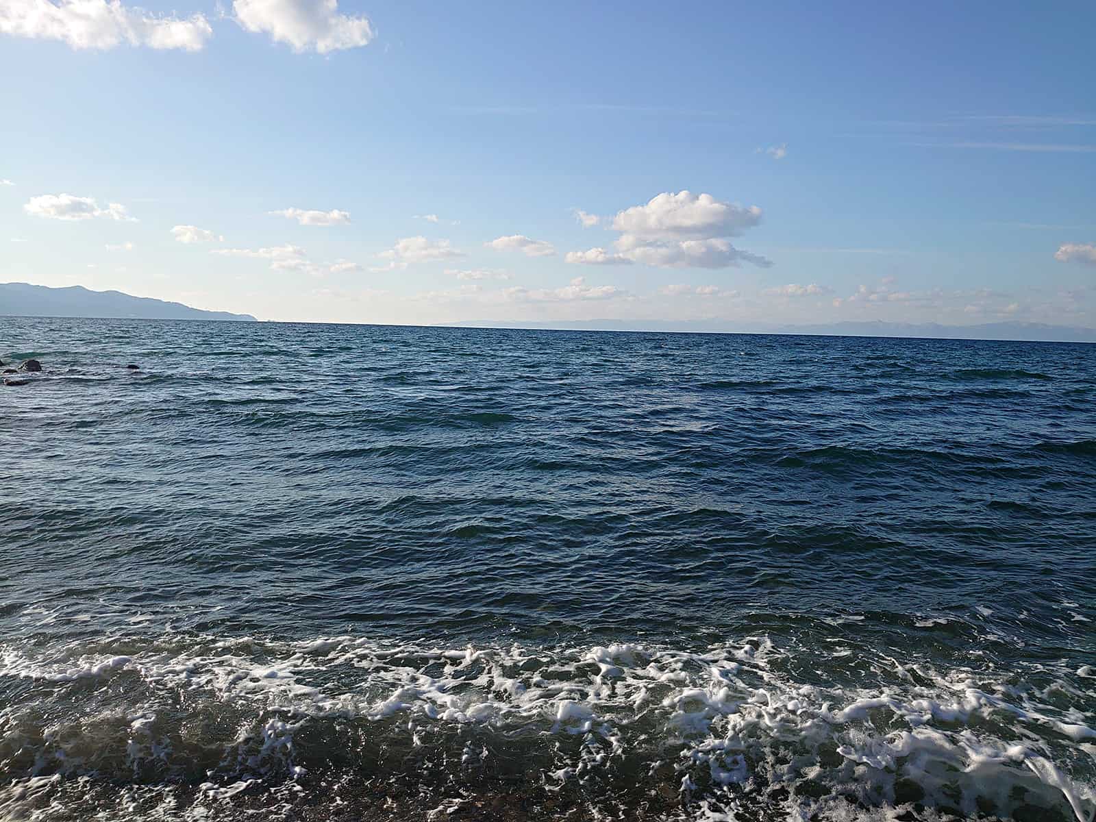 珍しく風もなく暖かい天気に恵まれた