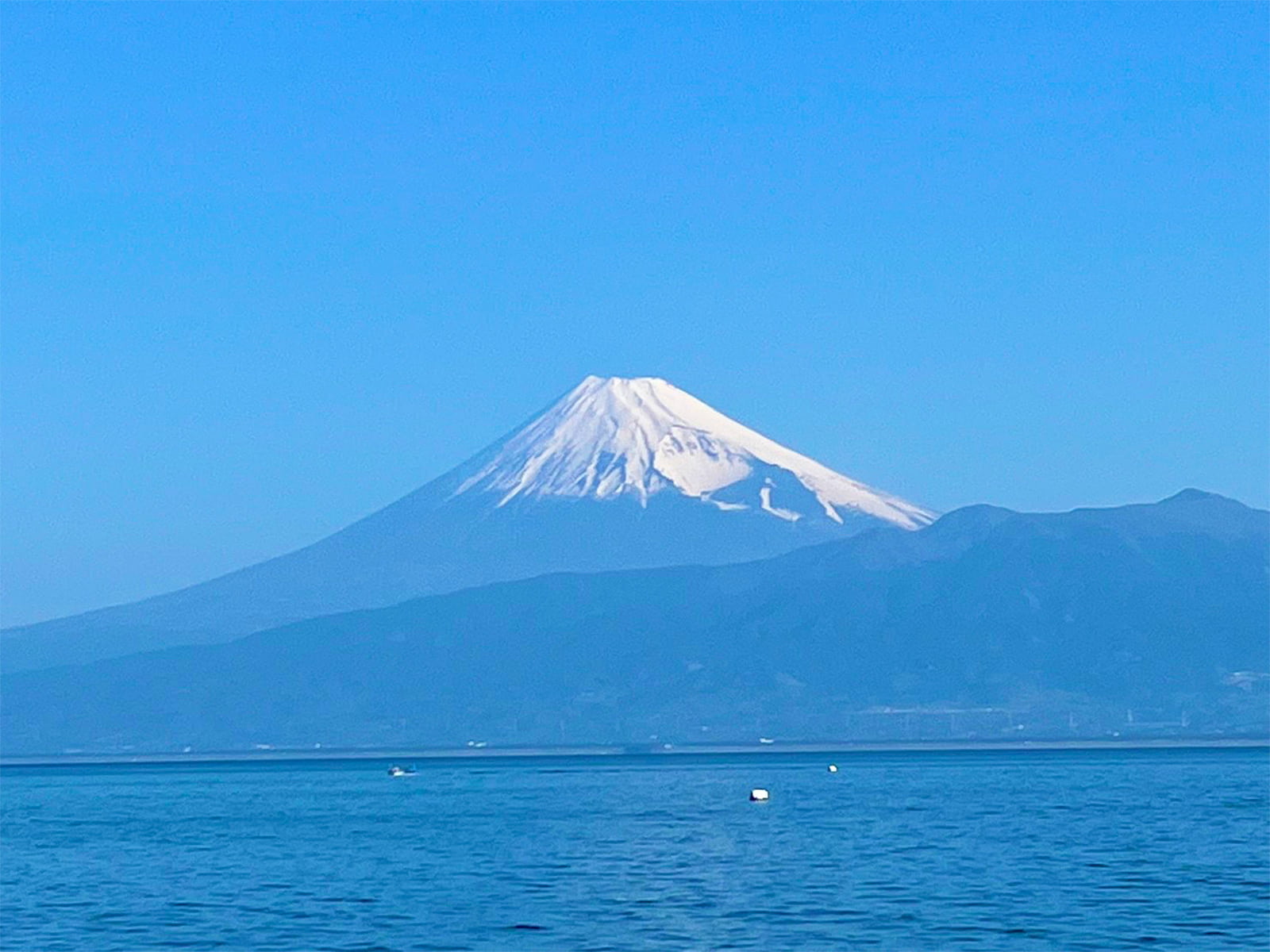 青天！富士の絶景が広がっていた