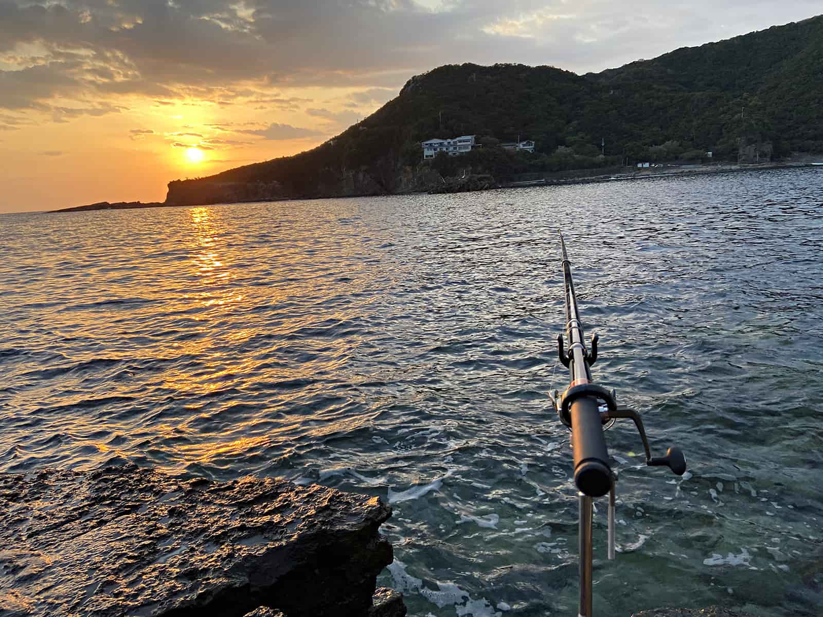 釣り場の風景