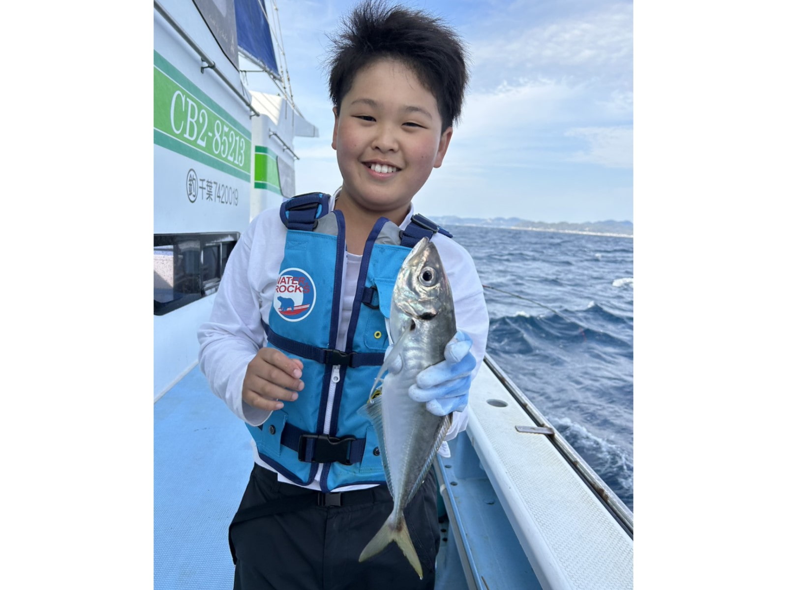 　　　　　　　　　　　　　生きている魚に接する機会は中々ない