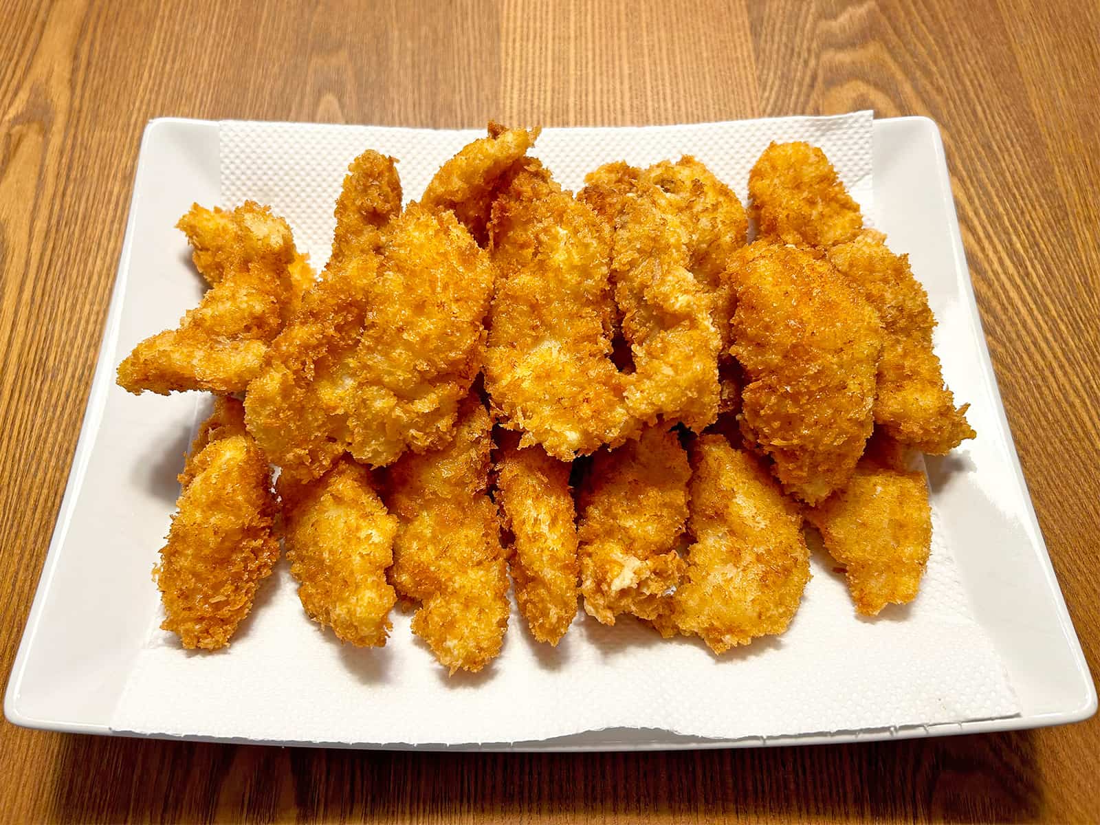 子供達が大好きなフライも作った
