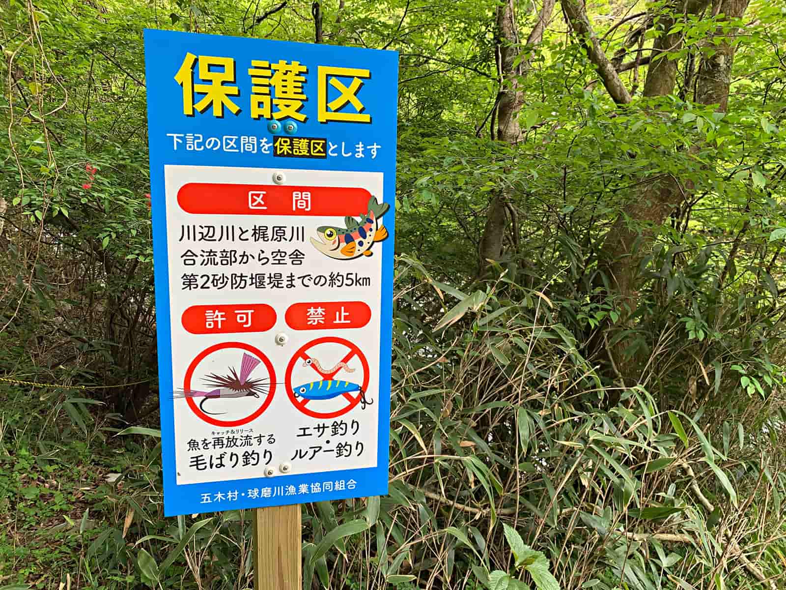 釣り場保全にはフライマン有志も加わっている