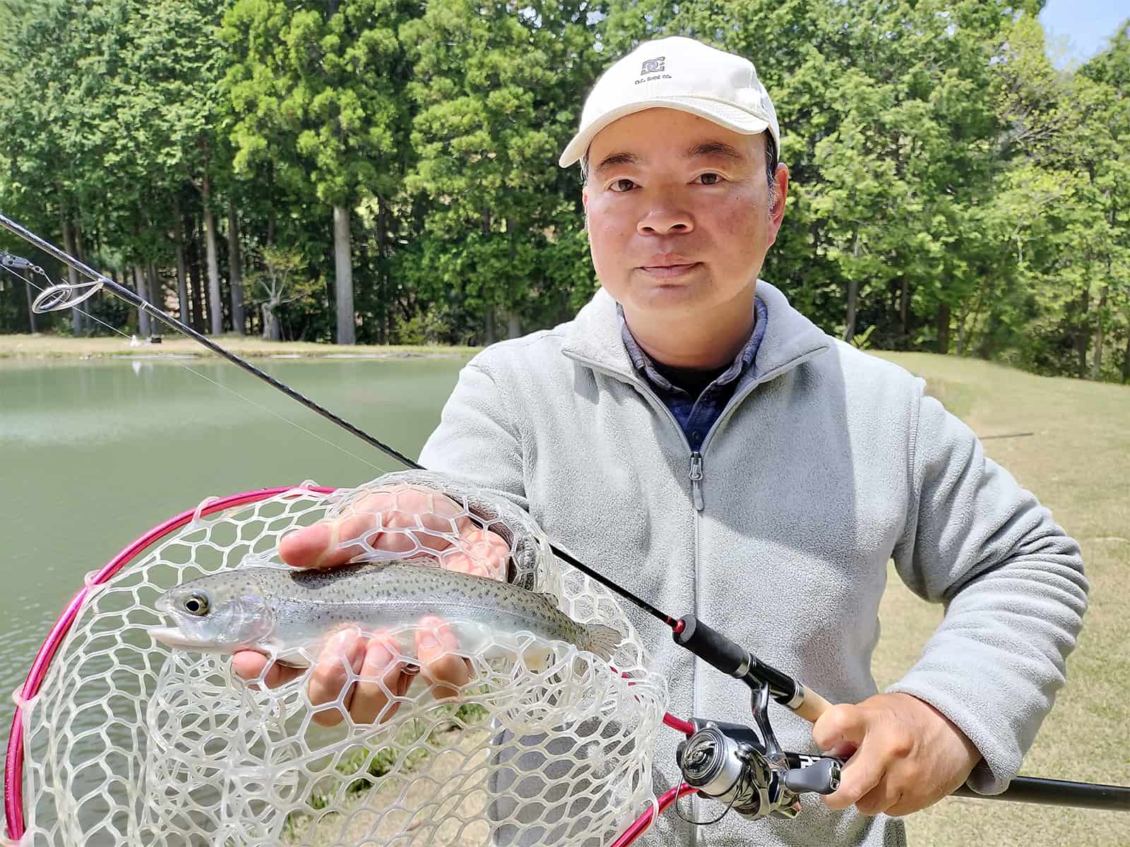 このサイズが連続で釣れた