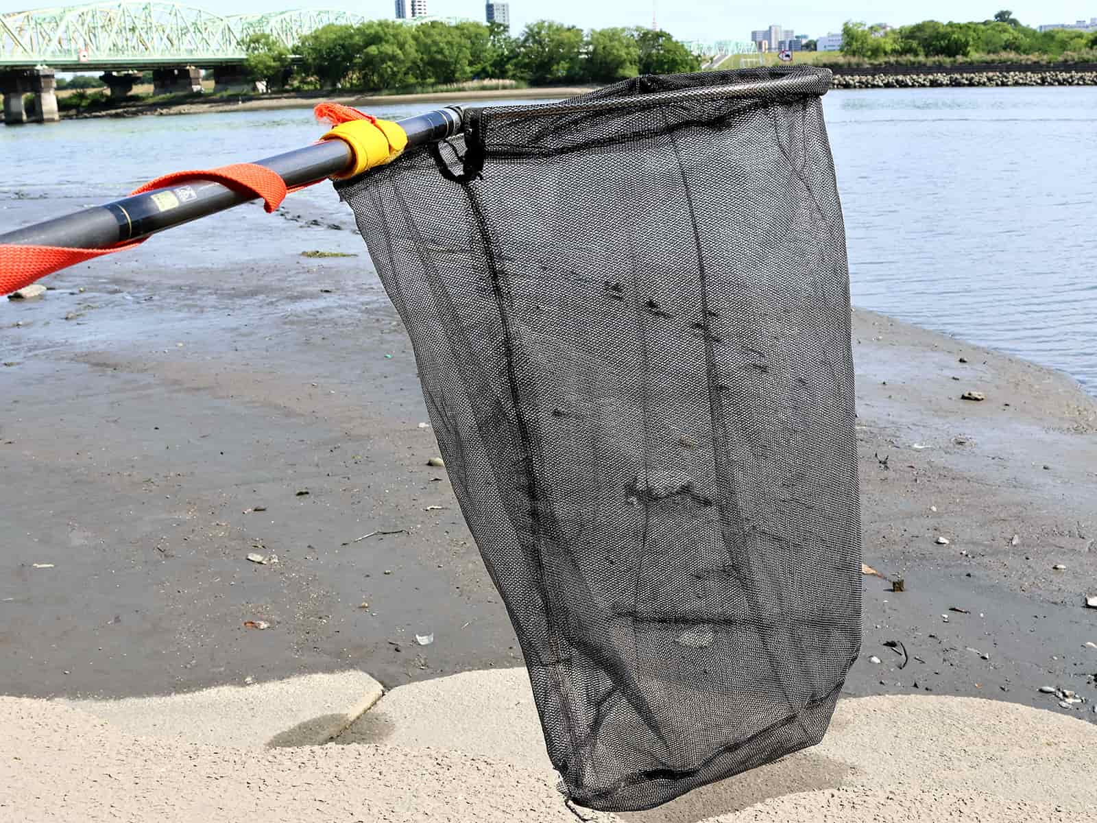 玉網枠50cm、ラバーコーティング網、深さ70cm