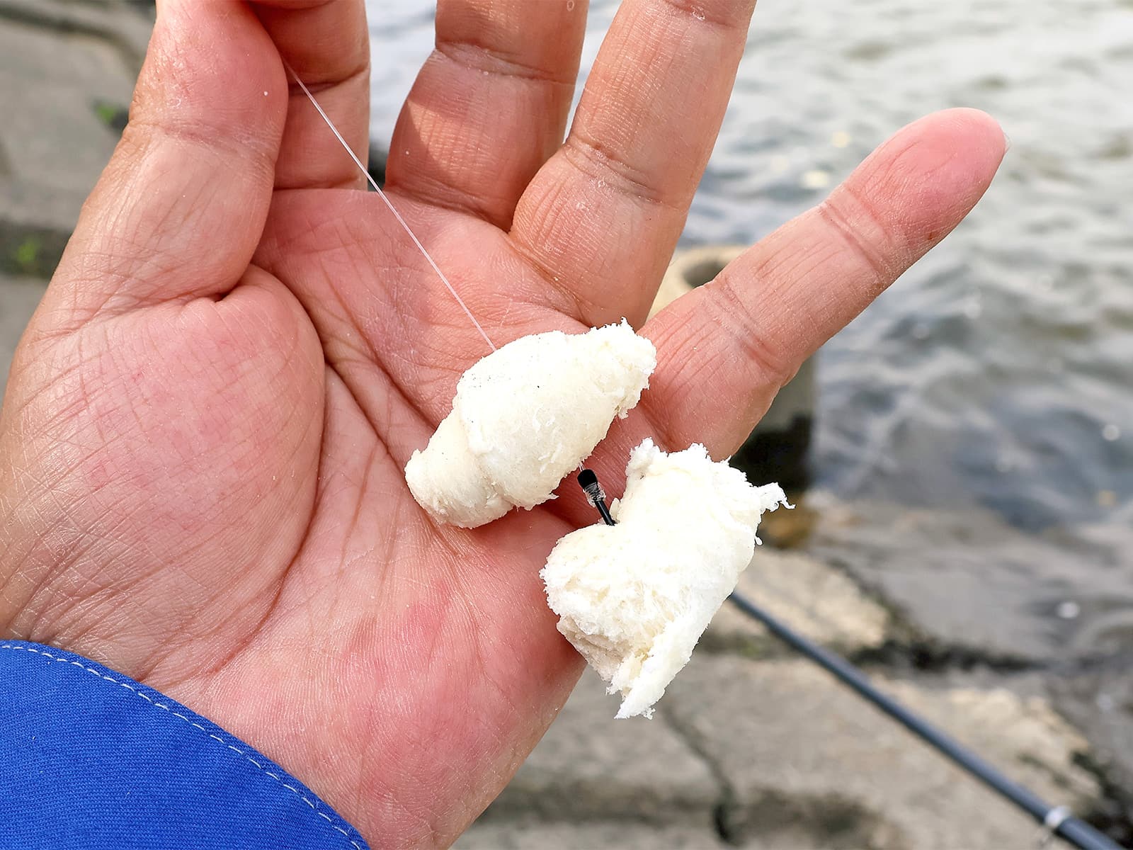 水面下サスペンドさせるときの餌
