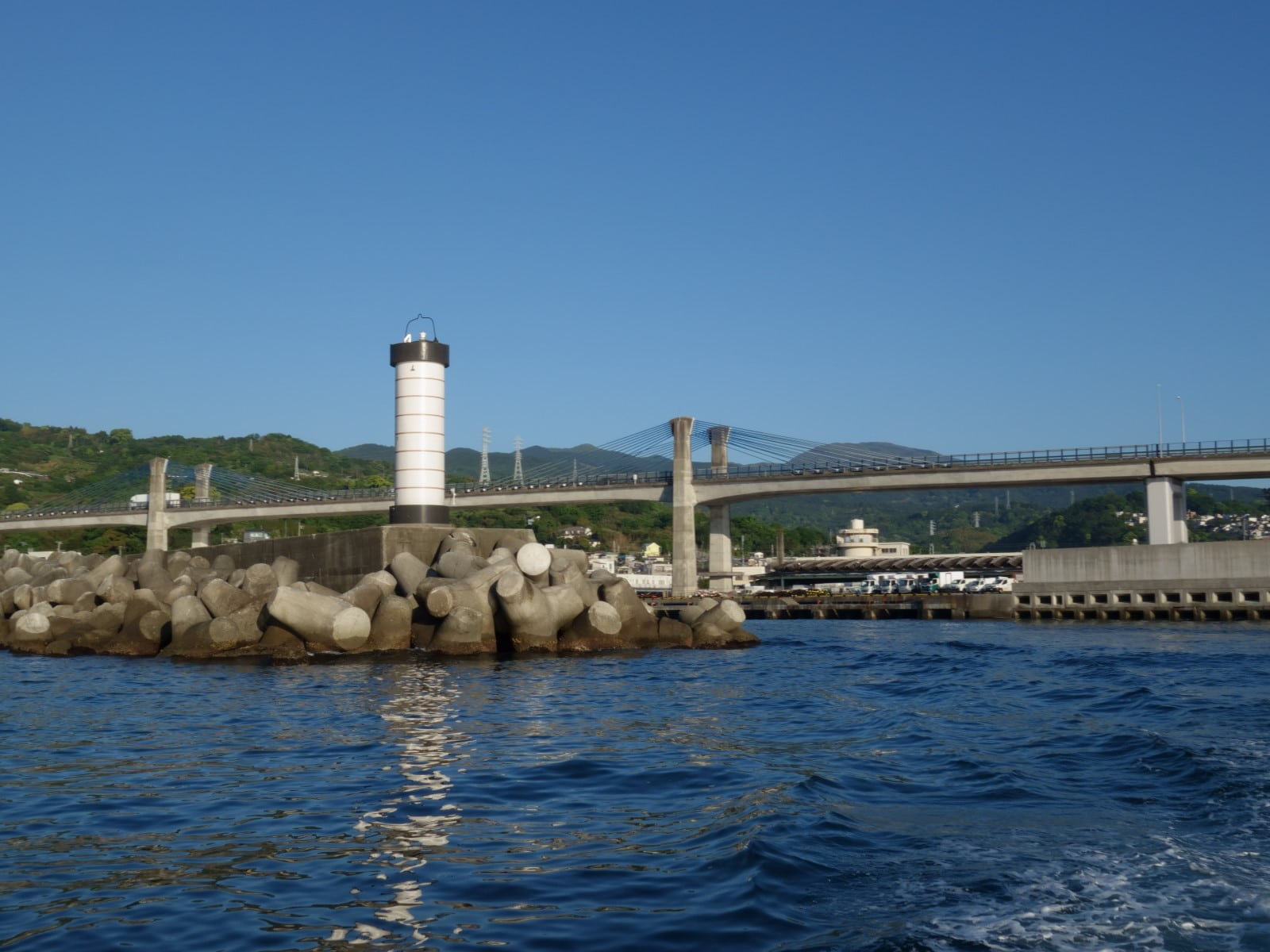 小田原名物の提灯灯台