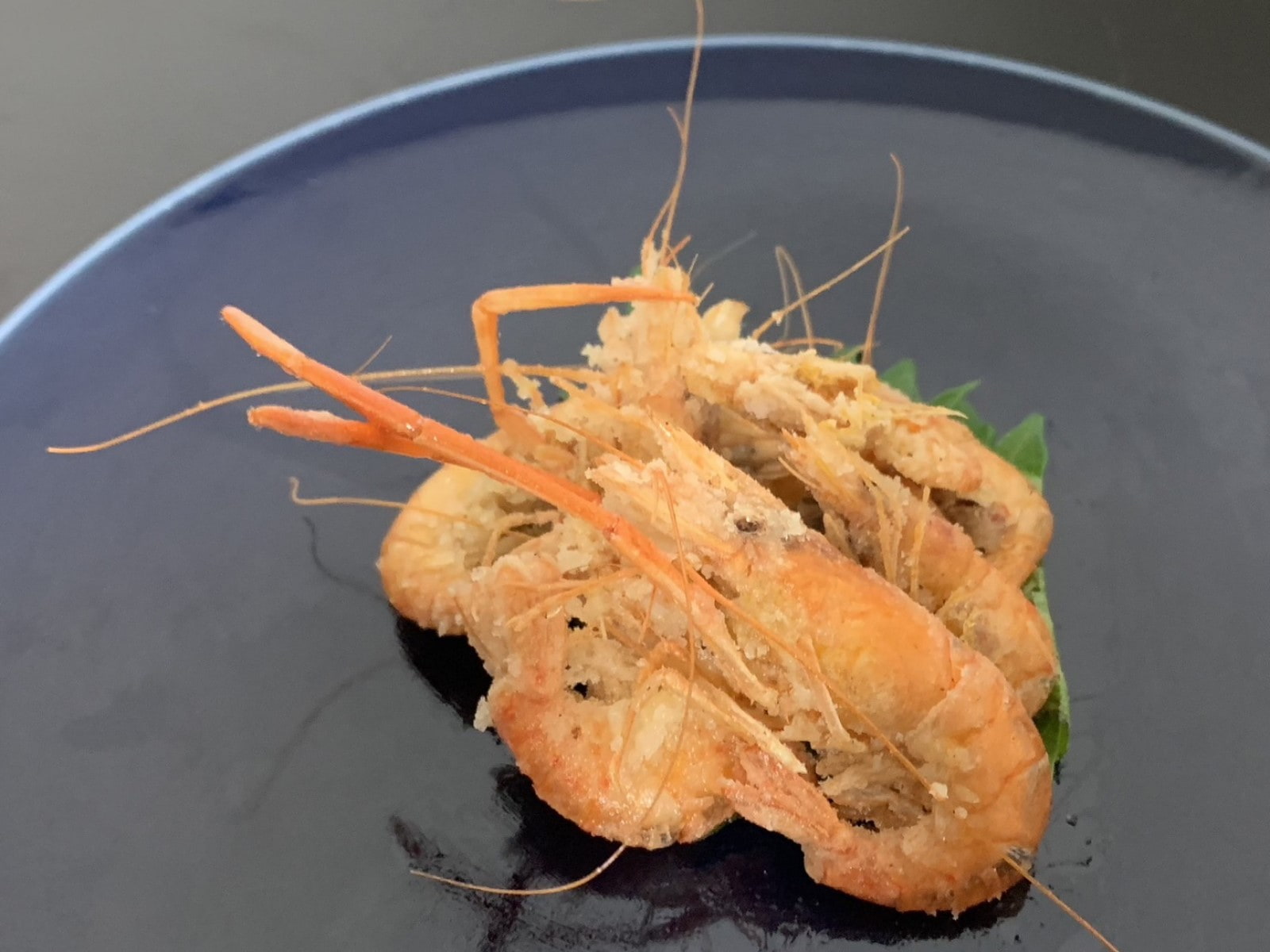 しっかりと下処理をしたテナガエビは美味！お酒のつまみに合いますよ