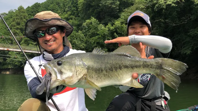 Osprey's EYE 46 ビッグバスレイクをBUDDYと攻略！真夏の奈良県津風呂湖