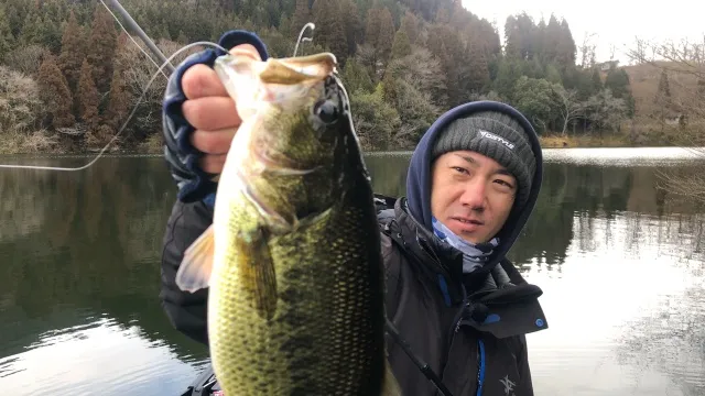 16 1月／大分県 芹川ダム／バスボート調査