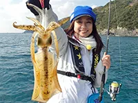 とことんエギパラダイス 101 高知県宿毛の旅 真冬のデカイカはシャローがお好きなり！？
