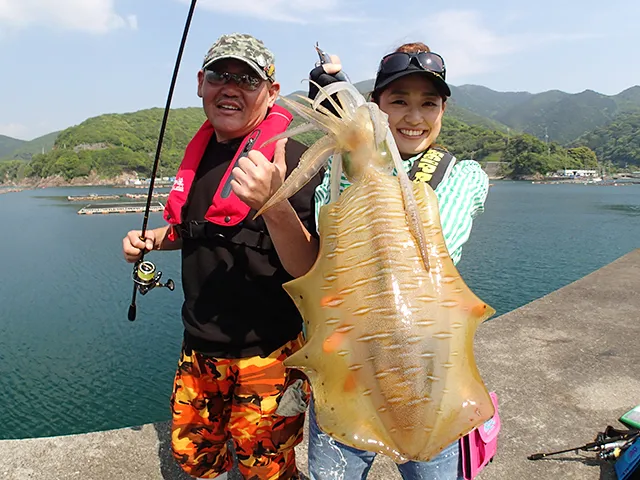 とことんエギパラダイス 105 高知県大月町の旅 オカッパリで春のデカイカ大捜索なり！