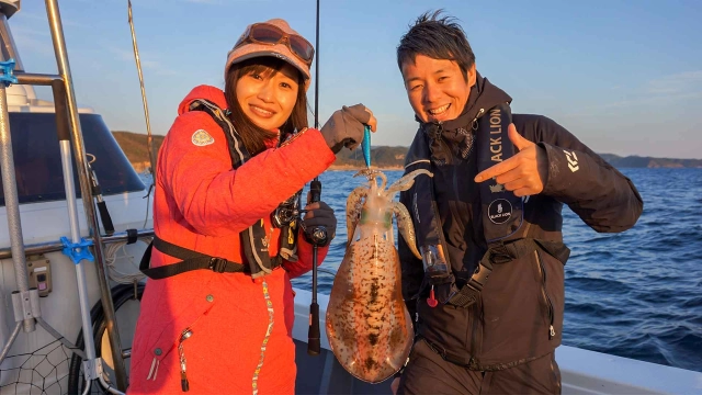 とことんエギパラダイス 129 和歌山県田辺の旅 特別編！代打・祐子おねぃさんでティップランなり！