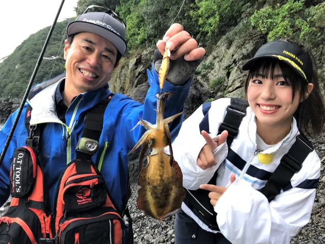 とことんエギパラダイス 131 愛媛県宇和島の旅 初めての先生と秋イカ攻略なり！