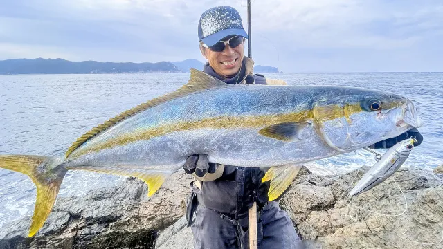 ROUND32 VS長崎県五島列島のヒラマサ