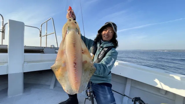 18 種子島×春の大型アオリイカ