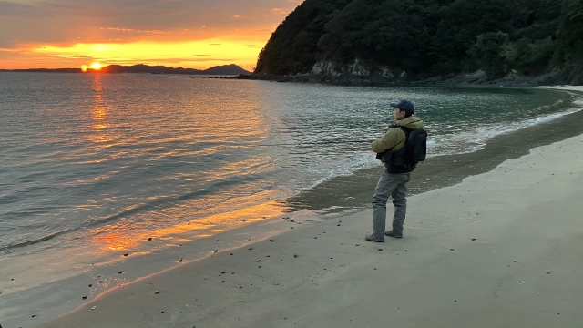 38 三重県志摩のサーフヒラメ