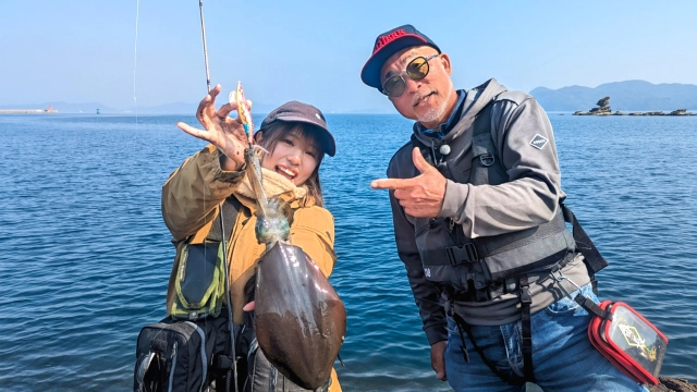 とことんエギパラダイス 159 長崎県西海市の旅 三代目・愛海おねぃさん重大発表なり！