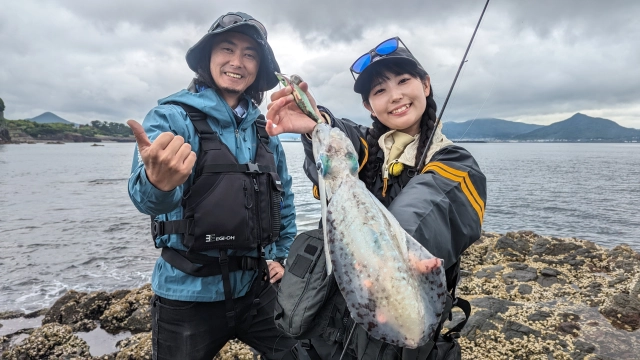 とことんエギパラダイス 160 鹿児島県枕崎の旅 四代目おねぃさん初登場なり！