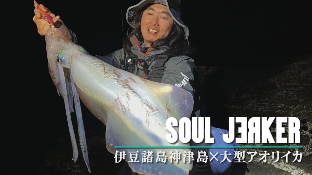 SOUL JERKER 26 伊豆諸島神津島×大型アオリイカ