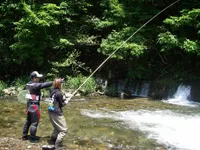 東北つれつれ団 5　秋田県馬場目川の渓流釣り