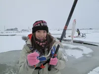 東北つれつれ団 9　秋田県八郎潟のワカサギ