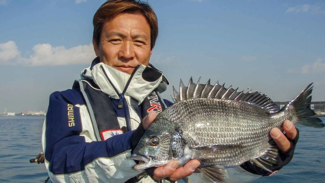 チヌ道一直線 其の四十五 厳寒期のベイエリア！名古屋港のボーチヌを極める！