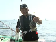 沖釣りギャラリー 飯田純男　夏のカワハギ