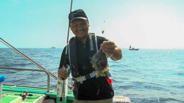 沖釣りギャラリー 飯田純男　夏のカワハギ