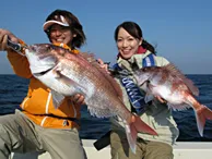 東北つれつれ団 16 青森県むつ湾のテンヤマダイ