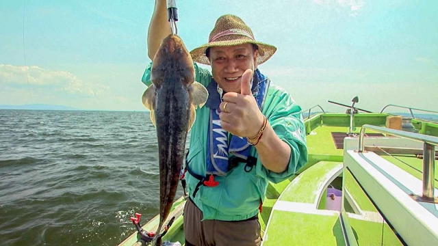 沖釣りギャラリー 平林潔 大貫沖の江戸前マゴチ