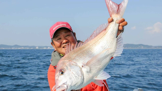沖釣りギャラリー これぞ横綱相撲！南房総のコマセマダイ