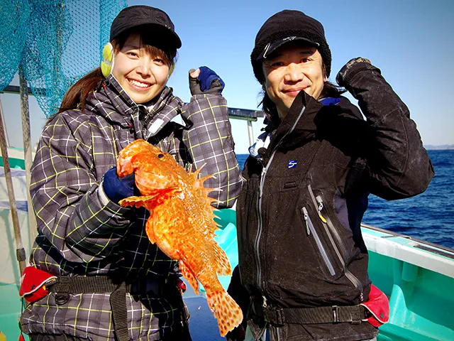 大漁！関東沖釣り爆釣会 その154 熱い鍋ネタを求めて！南房相浜沖のオニカサゴ