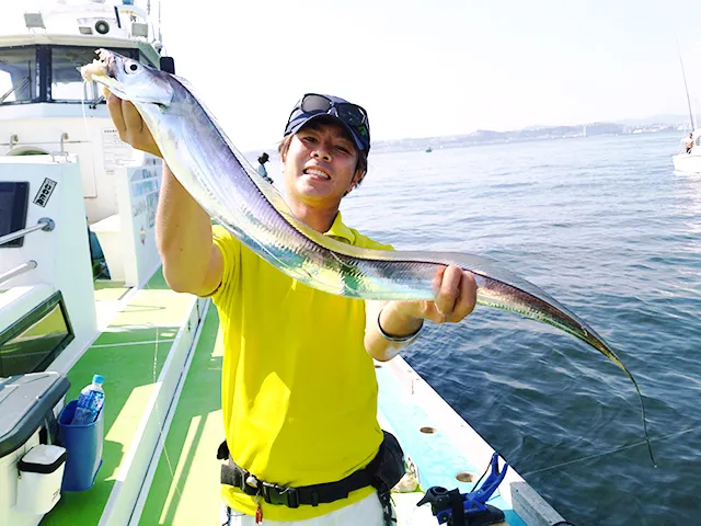 沖釣りギャラリー 逃さず掛けろ 東京湾のシャクリタチウオ 釣りビジョン