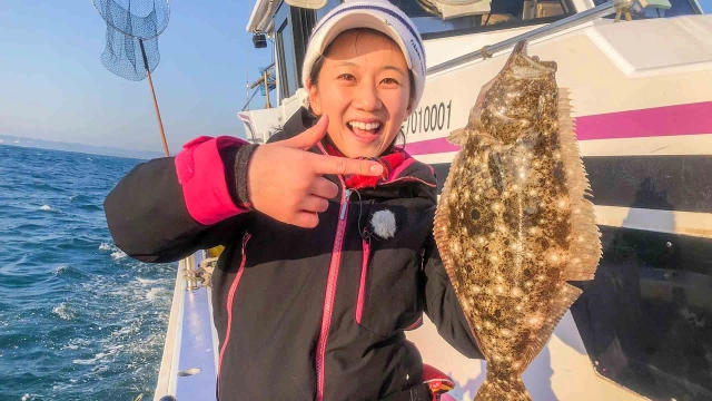 大漁！関東沖釣り爆釣会 その167 泳がせ釣りに初挑戦！外房大原沖の寒ビラメ