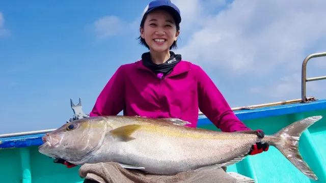 184 八丈島に遠征！夢の大型カンパチに挑戦！