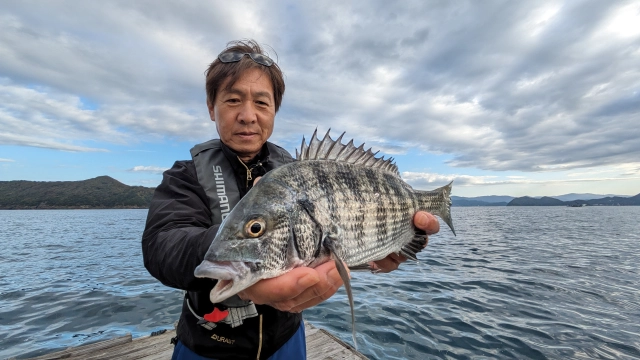 122 エサ取りを交わせ！いざ、和歌山県・衣奈の秋チヌに挑む