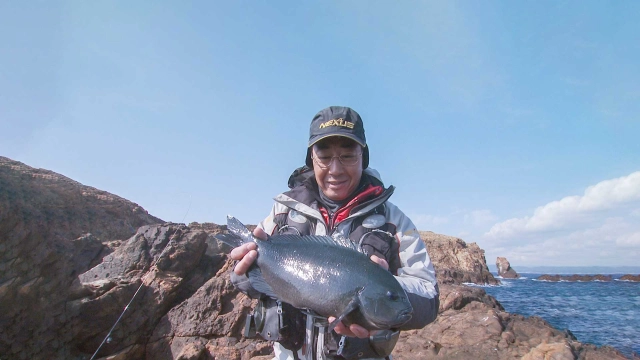 Oh！エド釣り日記 真冬の神子元島で寒メジナに大奮闘